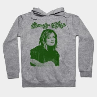 brandy clark - green solid style Hoodie